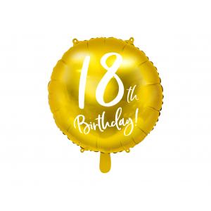 Fóliový balón 18th Birthday